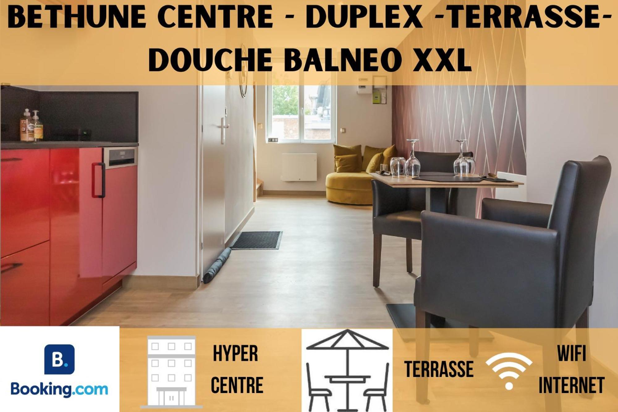 Appartement L'Escapade Balneo à Béthune Extérieur photo